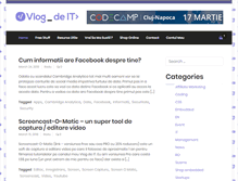 Tablet Screenshot of blogdeit.ro